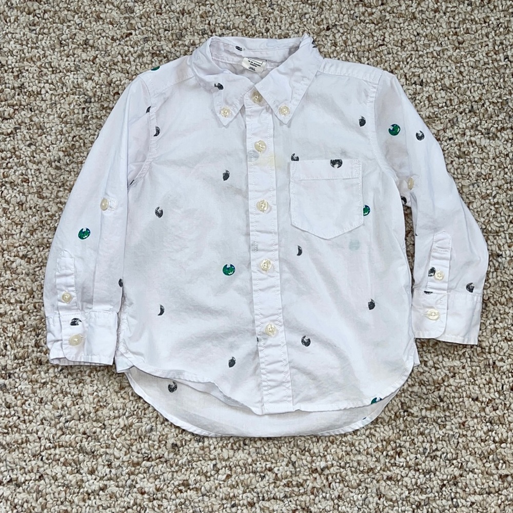 Gap Kids long-sleeved button down